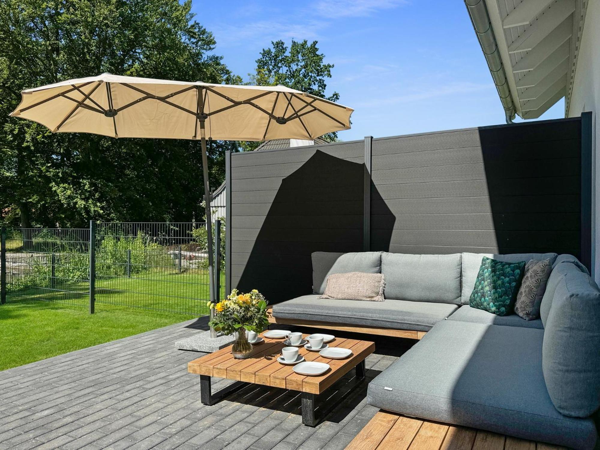 Cblue: Seeblick, Kamin, Wallbox, Natur Bentwisch Exterior photo