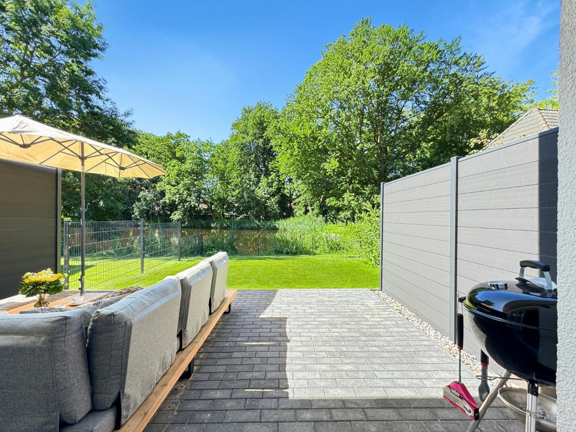 Cblue: Seeblick, Kamin, Wallbox, Natur Bentwisch Exterior photo